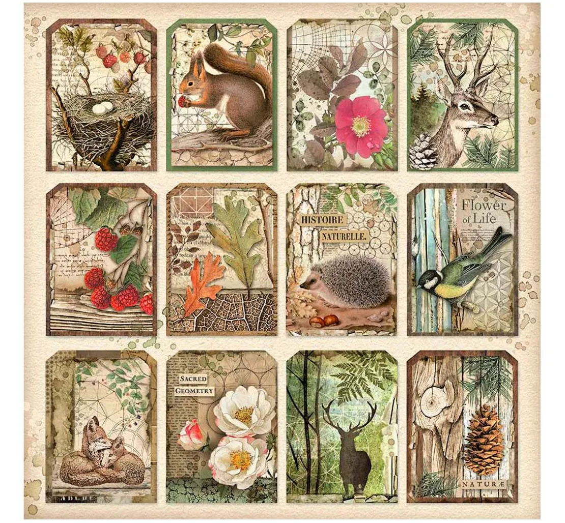 Maxi Scrapbook-Block "Forest"