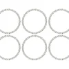 Metall Ring gedreht