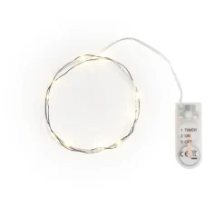 Micro-LED-Lichterkette mit Timer 6/18Std., 10 LEDs