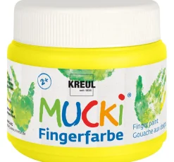 MUCKI Fingerfarbe, 6er-Set, à 150 ml
