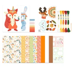Papier-Bastelset