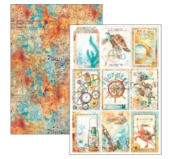 Papier-Set "Coral Reef"