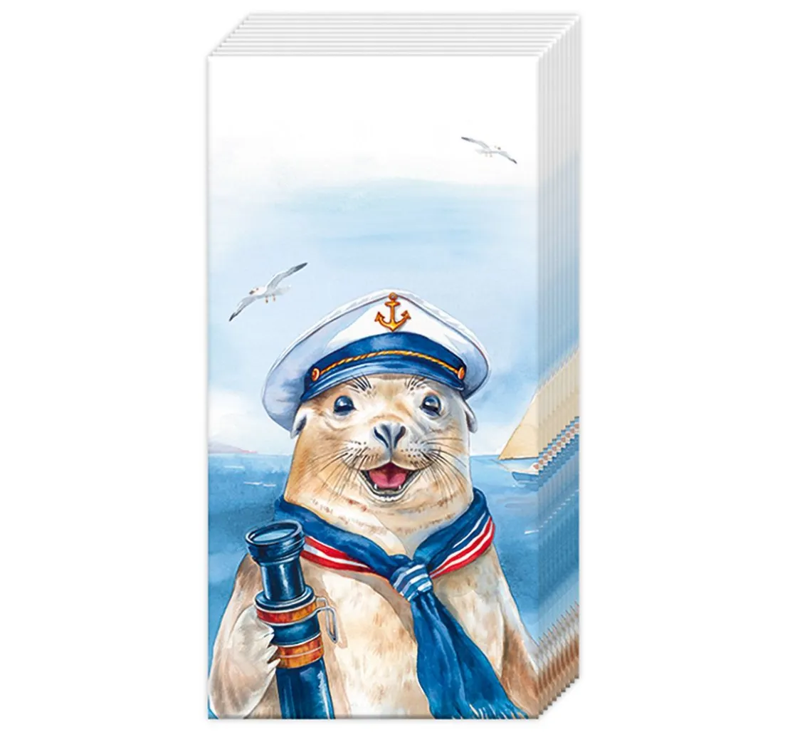 Papiertaschentücher "Captain Charlie"