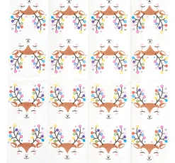Papiertaschentücher "Colourful Deer"
