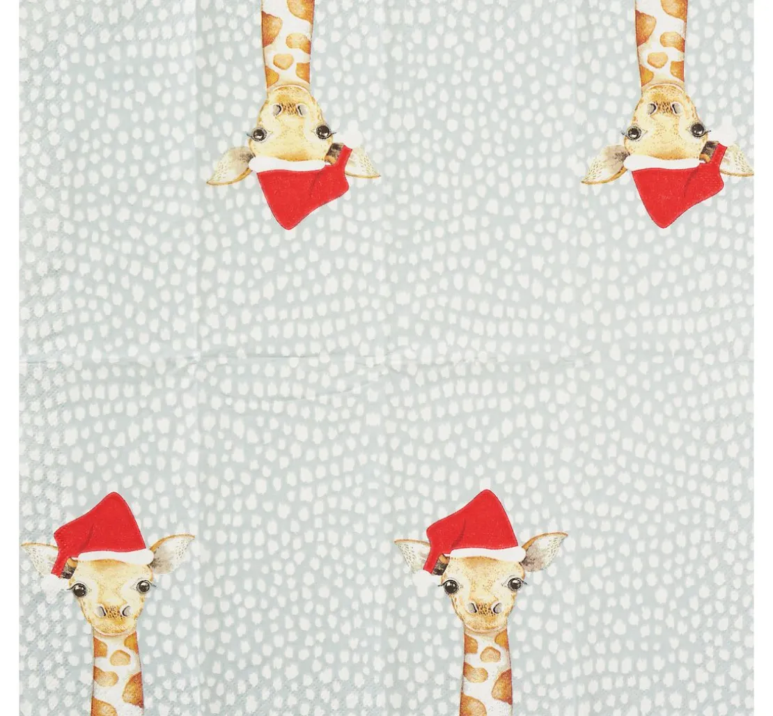 Papiertaschentücher "Giraffe Santa"