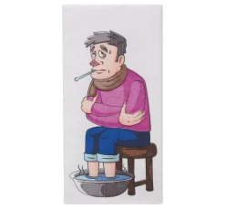 Papiertaschentücher "Man Flu"