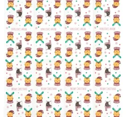 Papiertaschentücher "Meowy Xmas"
