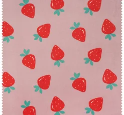 Polyester-Jersey Chilly Print "Erdbeeren"