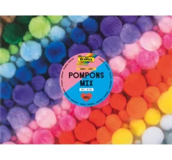 Pompons Mix Jumbo Pack "Bunt"