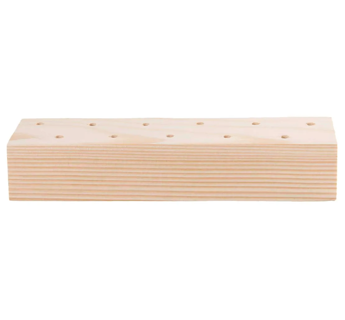 Rico Design Holzständer für Trockenblumen, 21 x 4 x 5 cm