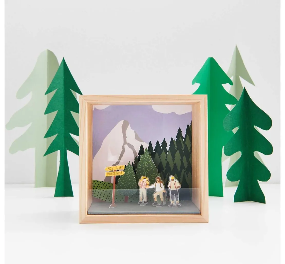 Rico Design Objektkasten mit 2 Acrylscheiben