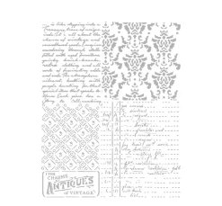 Schablone "Brocante Antiques - Mixed Patterns"