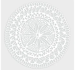 Schablone "Mandala Kreis 2", 15x15cm