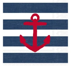 Serviette "Anchor blue"