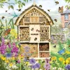 Serviette "Bienenhotel"