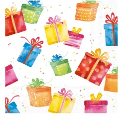Serviette "Birthday Presents"