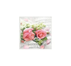 Serviette "Blumen Symphonie"