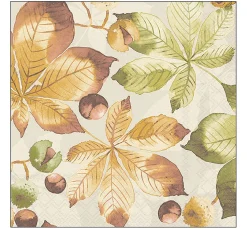 Serviette "Castanea"