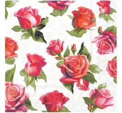 Serviette "Elegant Roses"