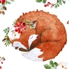 Serviette "Floral Fox"
