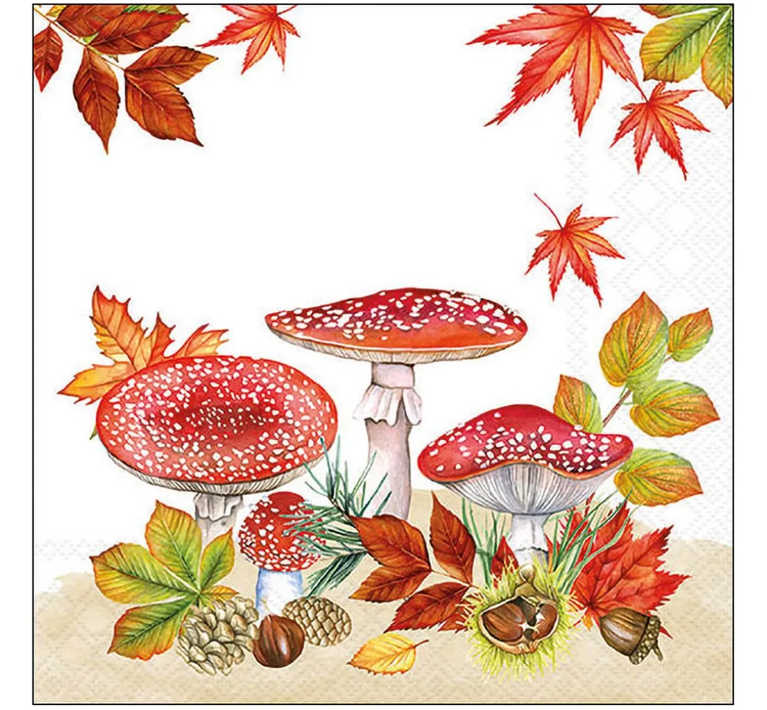 Serviette "Fly Agaric Group"