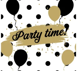 Serviette "Party Time"