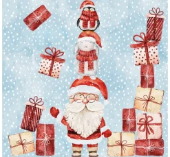 Serviette "Santas Helpers"