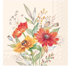 Serviette "Sunset Bouquet"