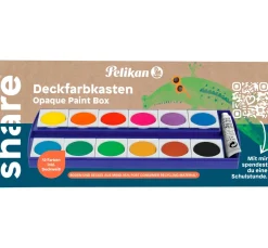 share Deckfarbkasten, 12 Farben
