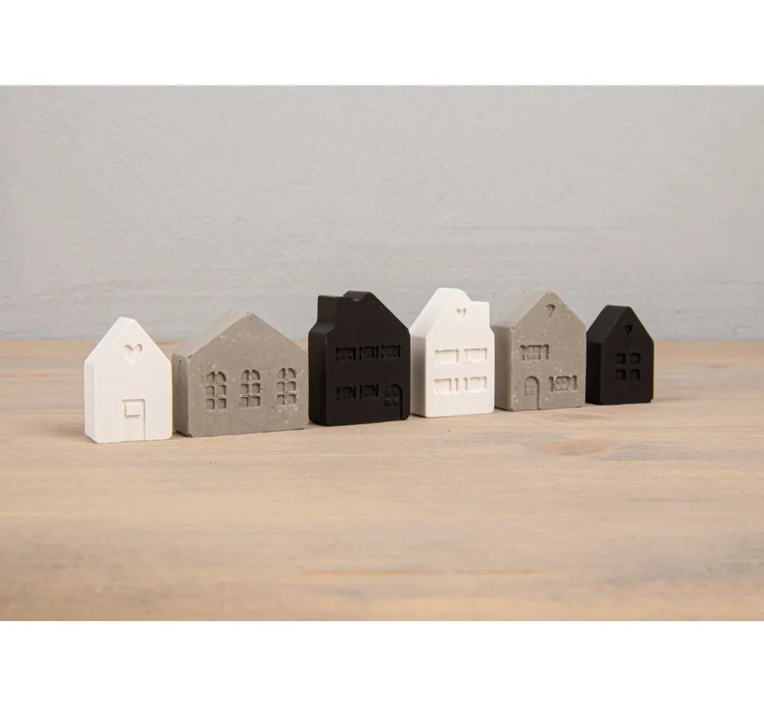 Silikon Gießform "Mini Häuser"