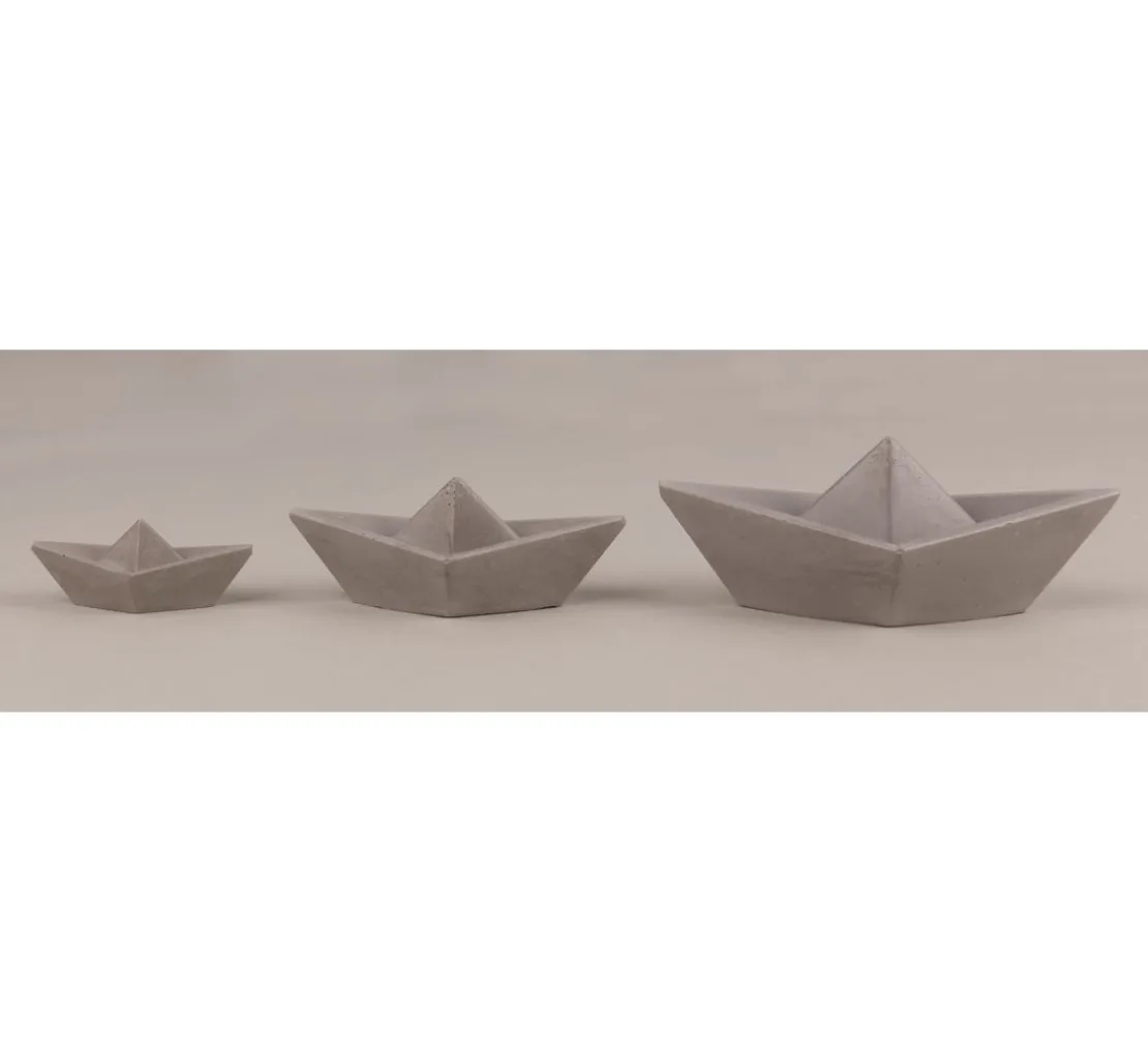Silikon Gießform "Origami Boote"