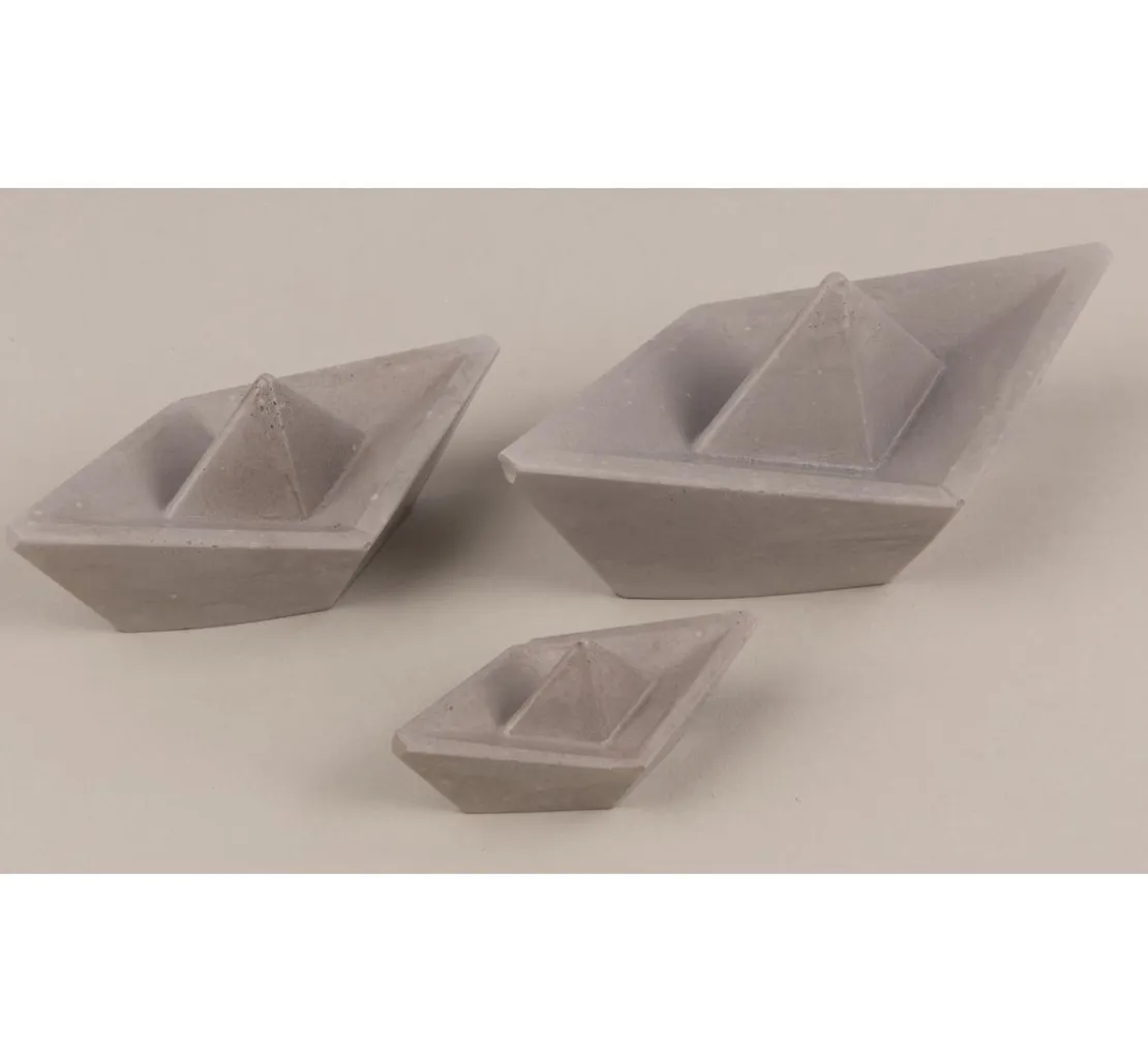 Silikon Gießform "Origami Boote"