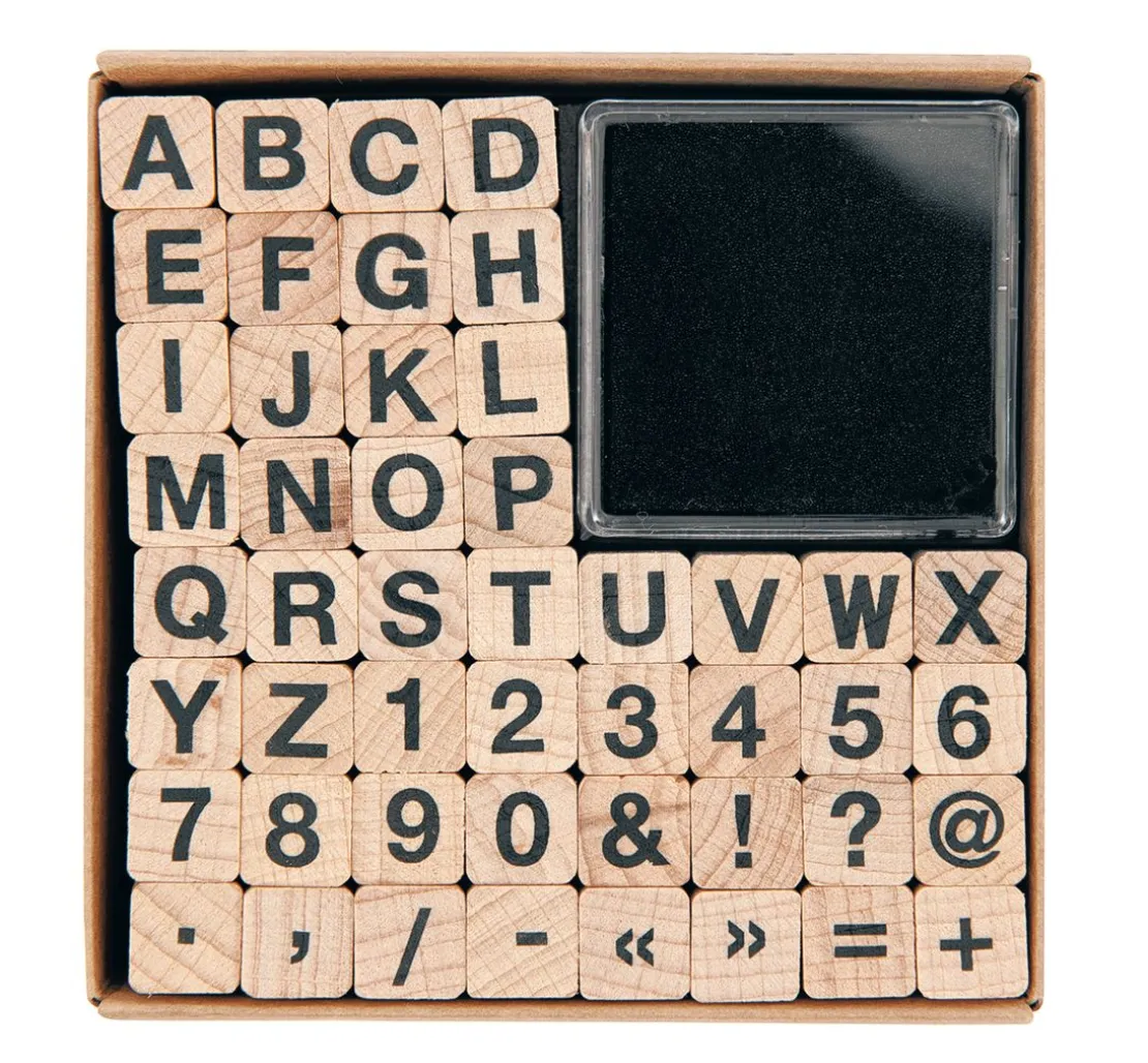 Stempelset "ABC & Zahlen"