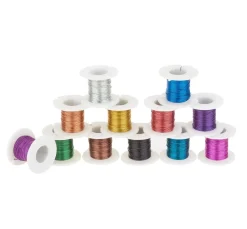 VBS Drahtspulen "Farb-Mix", 12er-Set