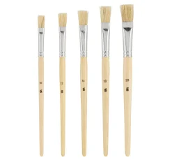 VBS Flachpinsel "NATURE", 5er-Set