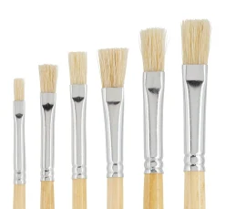 VBS Flachpinsel "NATURE", 6er-Set