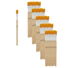 VBS Flachpinsel Synthetikhaar "Größe 10", 50 Stück