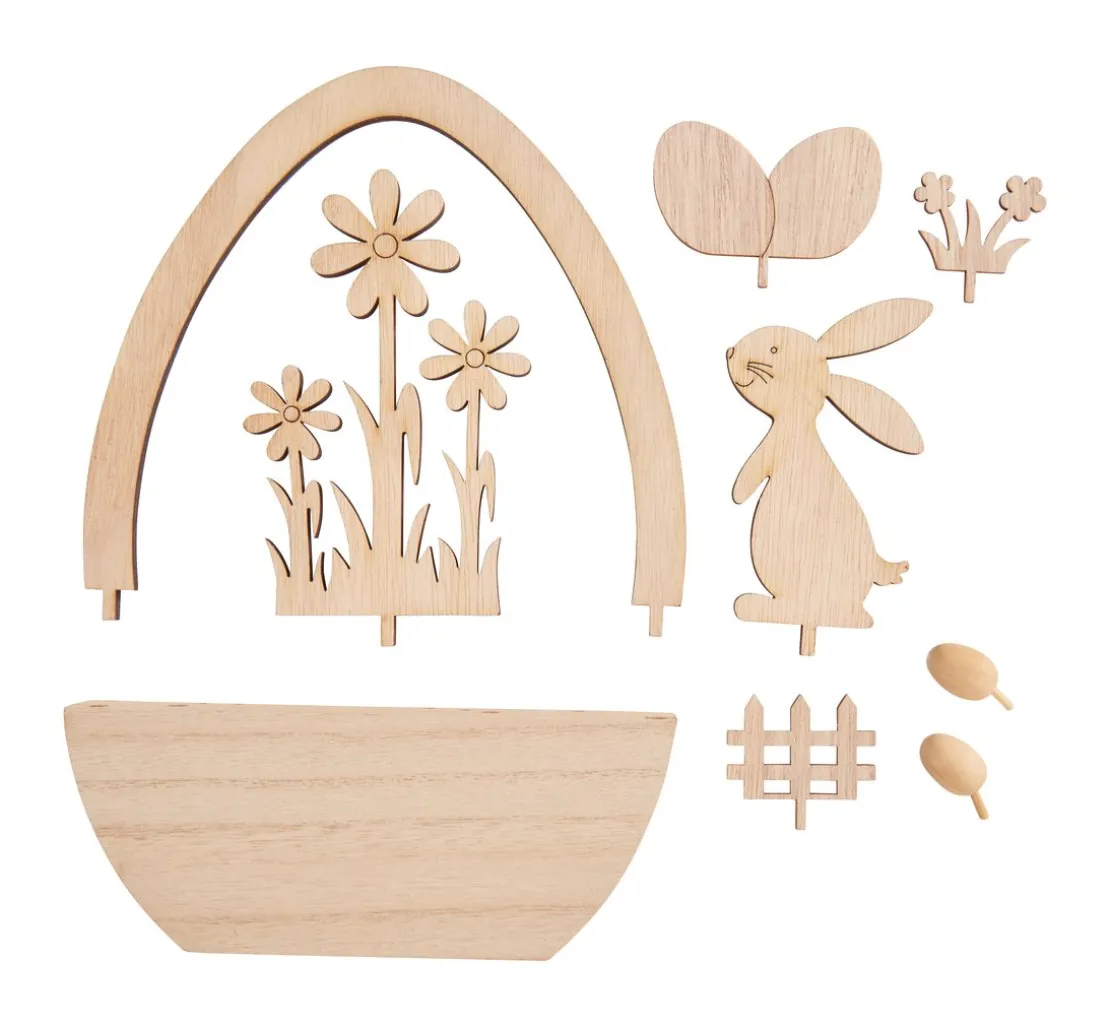 VBS Holz-Steckmotiv Ei "Meister Lampe"
