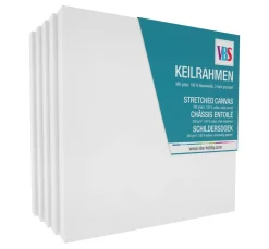 VBS Keilrahmen 20 x 20 cm, 5 Stück