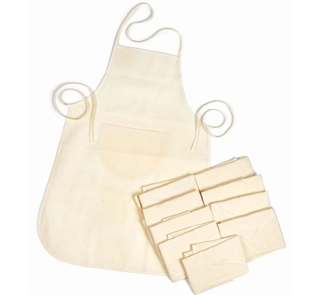VBS Kinderschürzen mit Vordertasche, 10 Stück