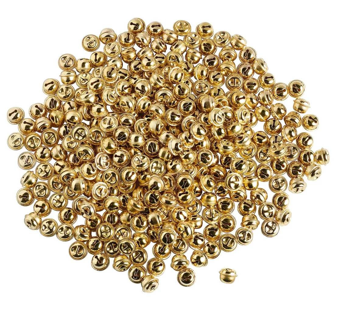 VBS Schellen "Gold", 300 Stück, Ø 13 mm
